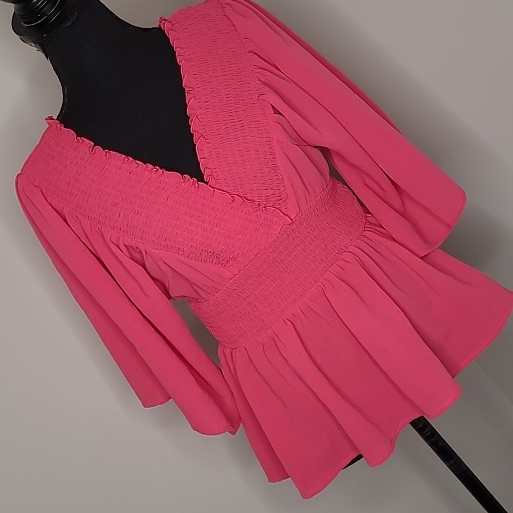 Mittoshop sz M pink 💗 top